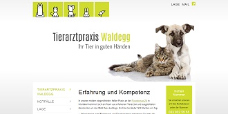 Referenz Webdesign netfuchs gmbh: Tierarztpraxis Waldegg, Interlaken